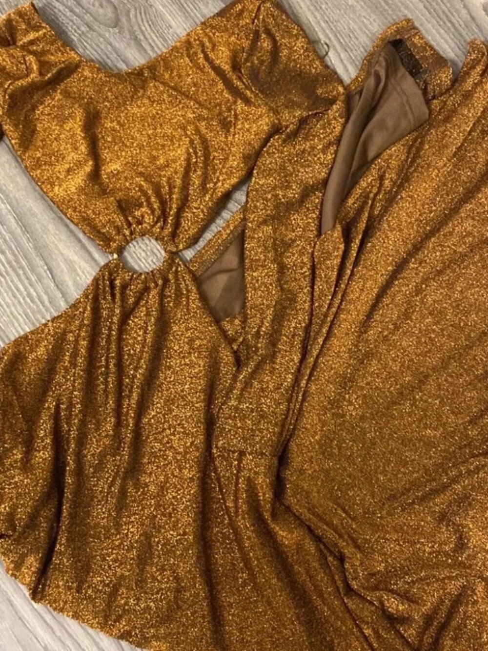 Backless Maxi Wrap Dress - Picture 2 of 2